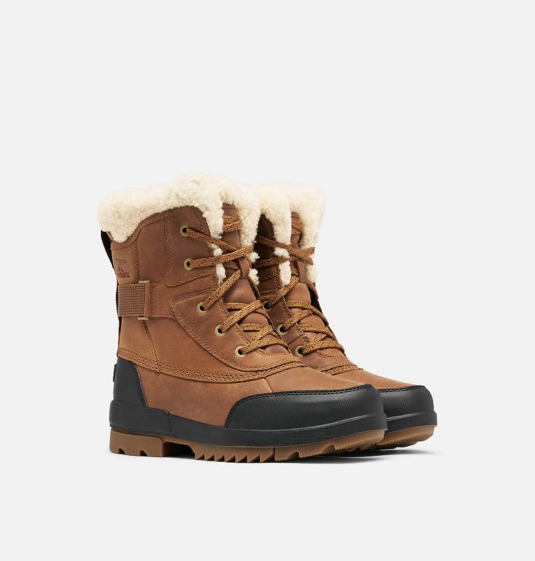 Womens Snow Boots Brown - Sorel Tivoli™ IV Parc Mid - 679801-ZGM